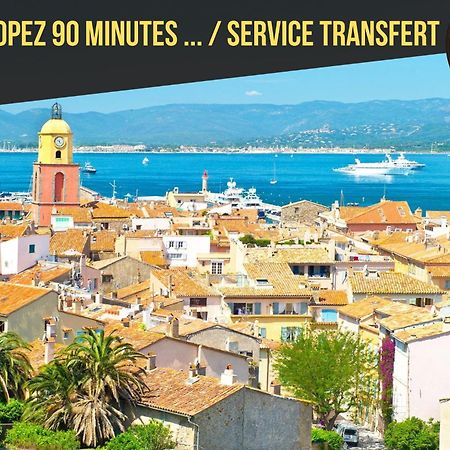 Suite 118 - Piscine - 50 Metres Plage - Terrasse - Clim - Wifi كان المظهر الخارجي الصورة