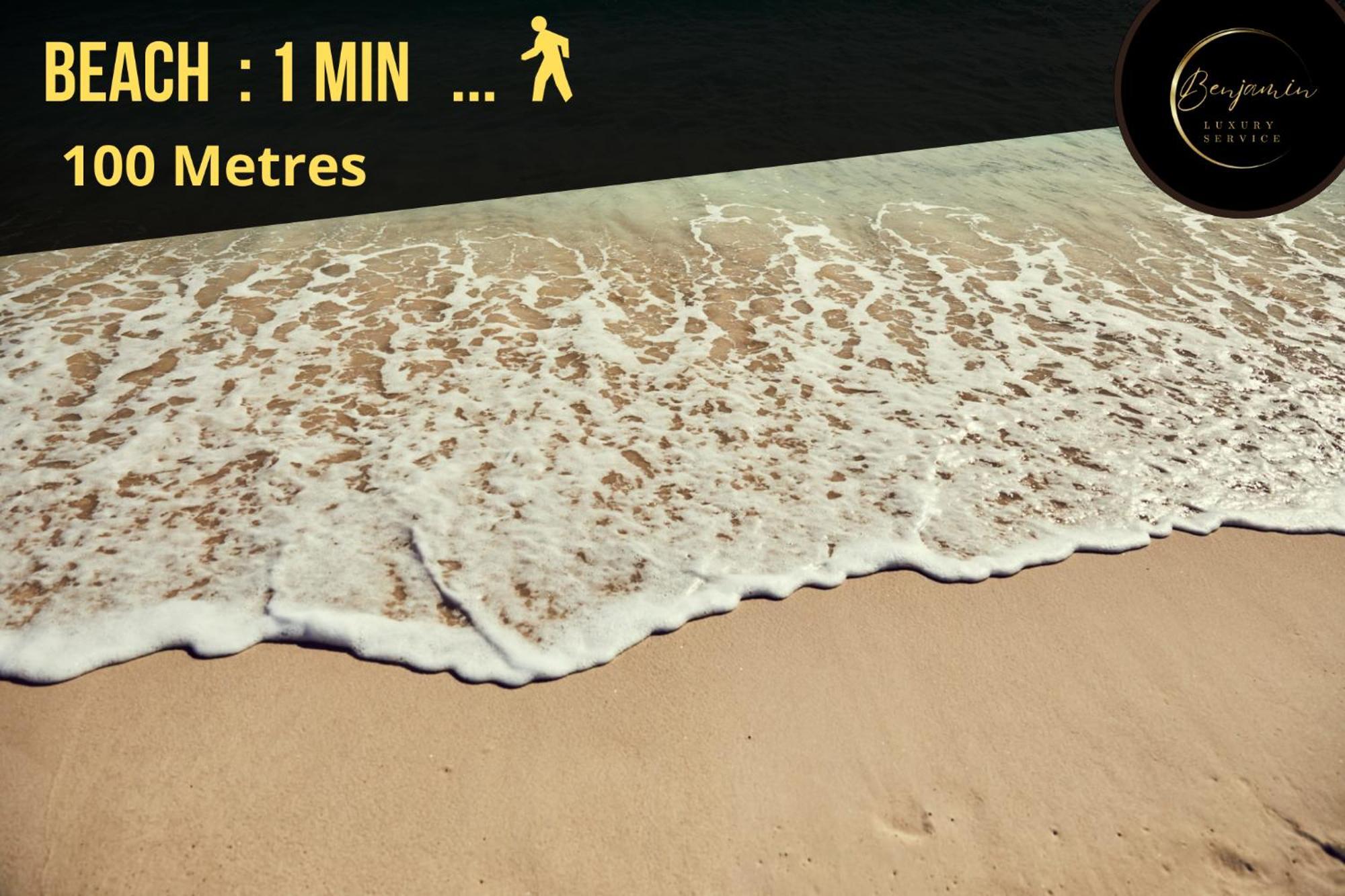Suite 118 - Piscine - 50 Metres Plage - Terrasse - Clim - Wifi كان المظهر الخارجي الصورة